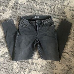 Old Navy Super Skinny Jeans Rockstar (gray size 4)